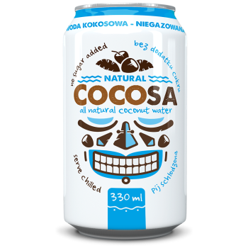 WODA KOKOSOWA NATURALNA NIEGAZOWANA 330 ml - DIET-FOOD (COCOSA)