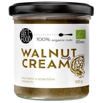 KREM Z PRAŻONYCH ORZECHÓW WŁOSKICH BIO 300 g - DIET-FOOD