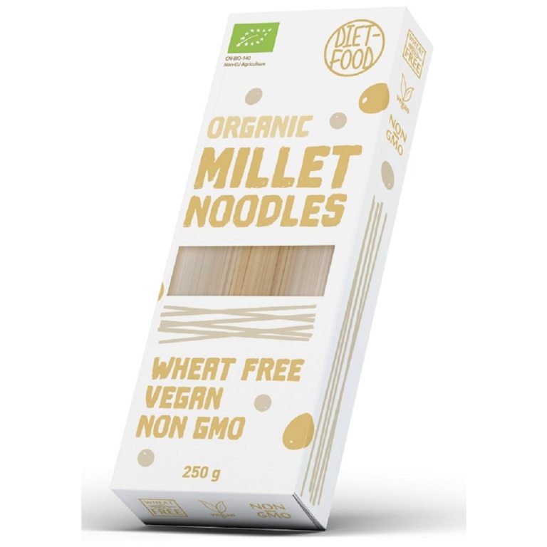 MAKARON (JAGLANY) NOODLE BIO 250 g - DIET-FOOD
