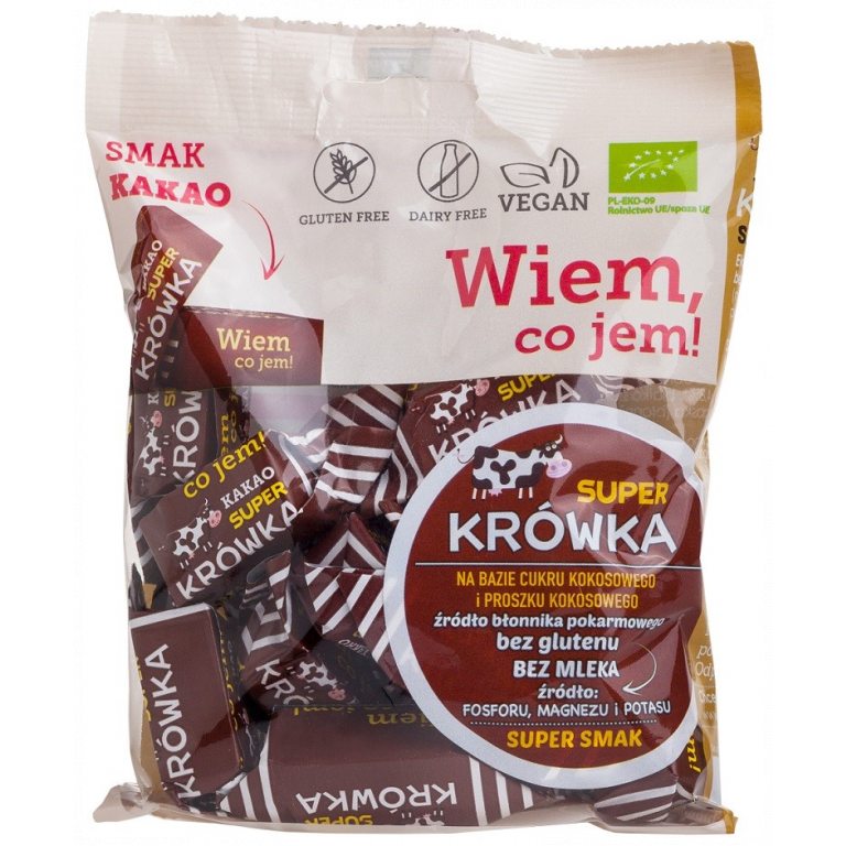 KRÓWKI KAKAOWE BEZMLECZNE BEZGLUTENOWE BIO 150 g - ME GUSTO (SUPER KRÓWKA)