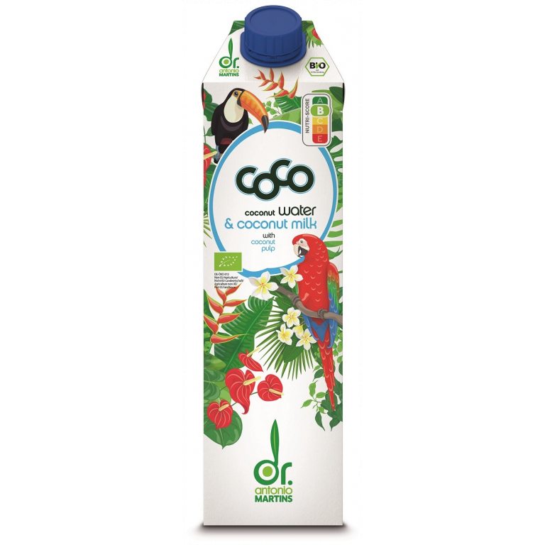 COCONUT MILK - NAPÓJ KOKOSOWY DO PICIA BIO 1 L - COCO (DR MARTINS)