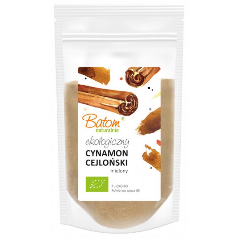 CYNAMON CEJLOŃSKI MIELONY BIO 1 kg - HORECA (BATOM)