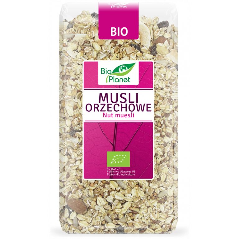 MUSLI ORZECHOWE BIO 300 g - BIO PLANET