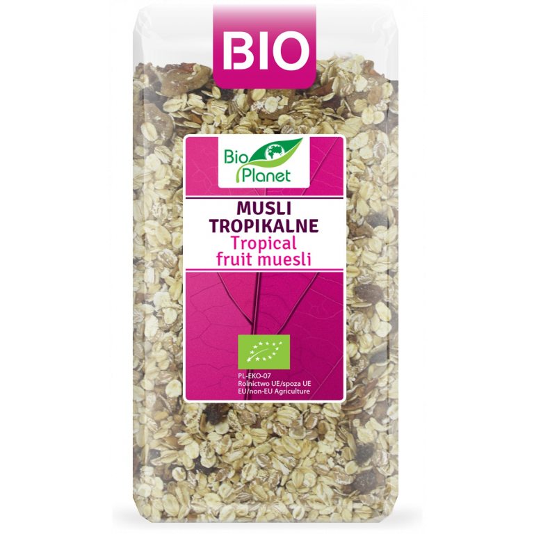 MUSLI TROPIKALNE BIO 300 g - BIO PLANET