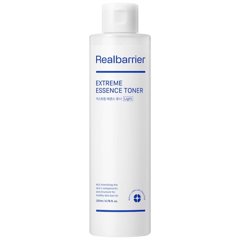 TONIK KOREAŃSKI DO TWARZY EXTREME ESSENCE LIGHT LEKKI NAWILŻAJĄCO - WZMACNIAJĄCY DO SKÓRY WRAŻLIWEJ 200 ml - REAL BARRIER