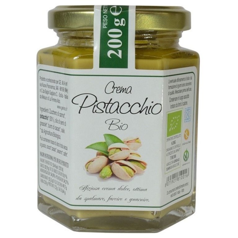 KREM PISTACJOWY SOLONY BEZGLUTENOWY BIO 200 g - ANEMOS