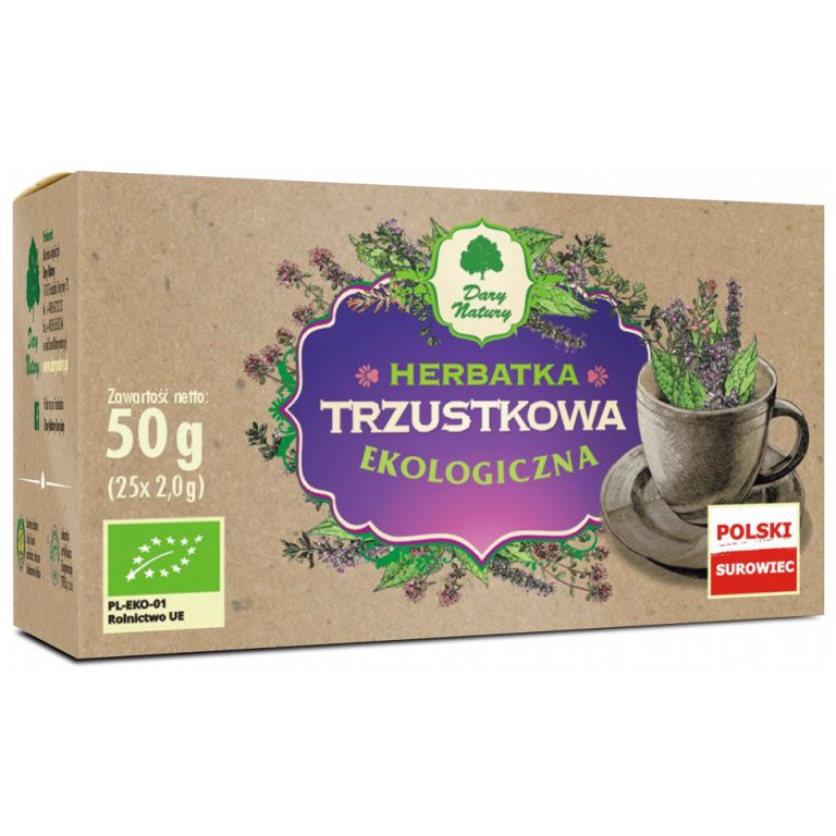 HERBATKA TRZUSTKOWA BIO (25 x 2 g) 50 g - DARY NATURY