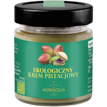 KREM PISTACJOWY 45 % BIO 200 g - AGRISICILIA