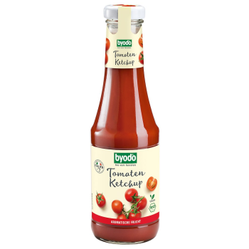 KETCHUP ŁAGODNY BEZGLUTENOWY BIO 500 ml - BYODO
