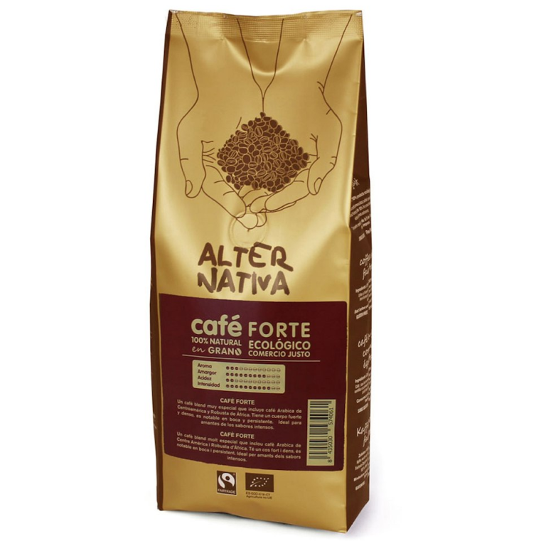 KAWA ZIARNISTA ARABICA/ROBUSTA FORTE FAIR TRADE BEZGLUTENOWA BIO 500 g - ALTERNATIVA3