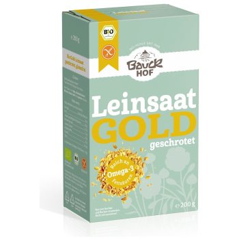 LEN ZŁOTY MIELONY BEZGLUTENOWY BIO 200 g - BAUCK HOF