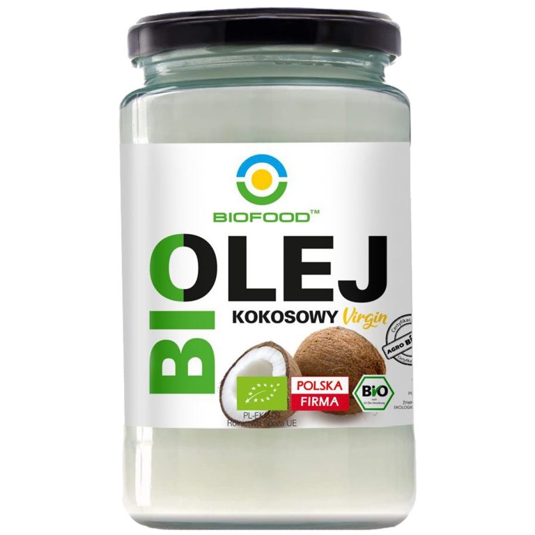 OLEJ KOKOSOWY VIRGIN BIO 670 ml - BIOFOOD