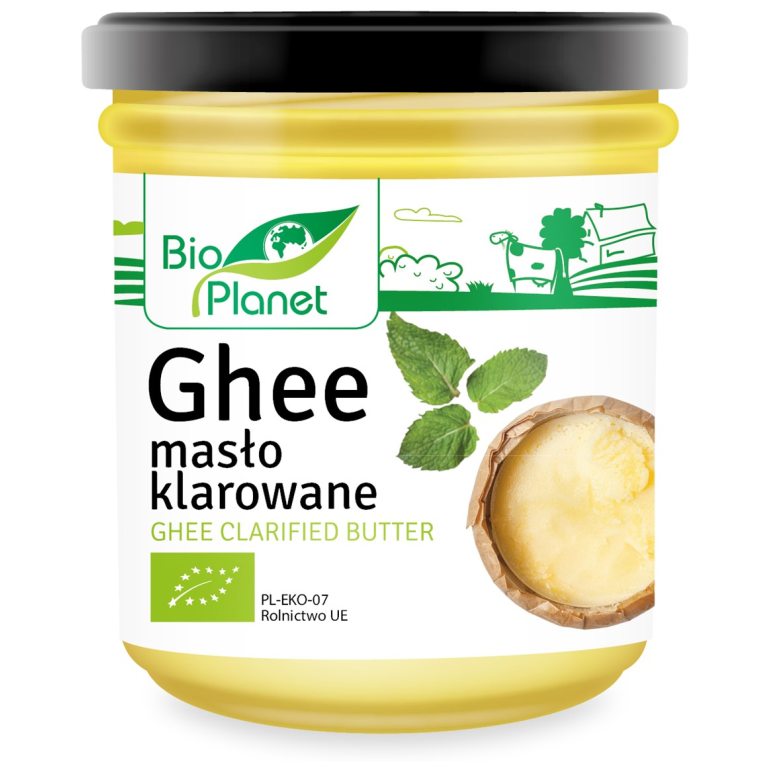 MASŁO KLAROWANE GHEE BIO 250 g (263 ml) - BIO PLANET