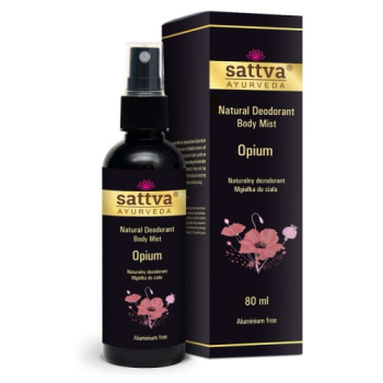 DEZODORANT - MGIEŁKA DO CIAŁA OPIUM 80 ml - SATTVA (AYURVEDA)