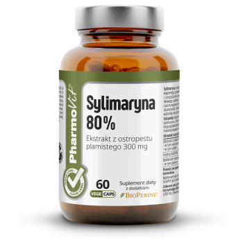 SYLIMARYNA (240 mg) BEZGLUTENOWA 60 KAPSUŁEK - PHARMOVIT (CLEAN LABEL)