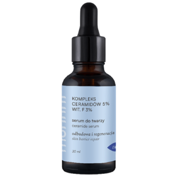 SERUM DO TWARZY Z KOMPLEKSEM CERAMIDÓW 5 % I WITAMINĄ F 3 % 30 ml - MOHANI
