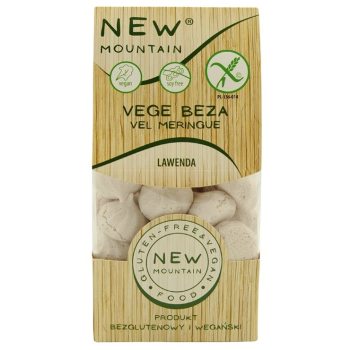 BEZY WEGAŃSKIE LAWENDOWE BEZGLUTENOWE 50 g - NEW MOUNTAIN