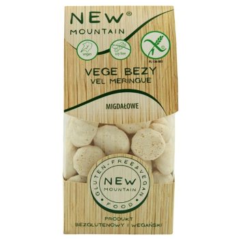BEZY WEGAŃSKIE MIGDAŁOWE BEZGLUTENOWE 70 g - NEW MOUNTAIN