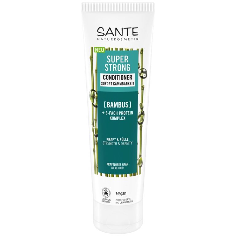 ODŻYWKA WZMACNIAJĄCA DO WŁOSÓW SŁABYCH I ŁAMLIWYCH BAMBUS I POTRÓJNY KOMPLEKS PROTEINOWY ECO 150 ml - SANTE