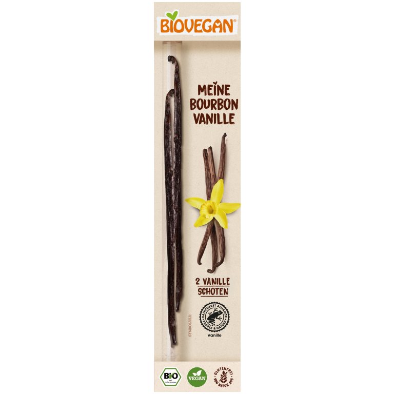 WANILIA BOURBON LASKA BEZGLUTENOWA BIO (2 szt.) - BIOVEGAN
