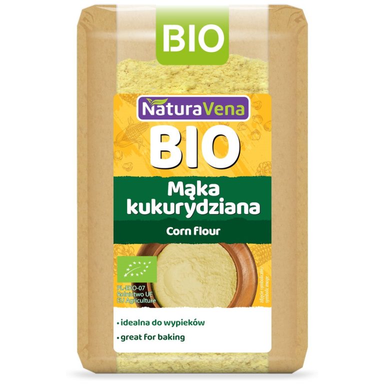 MĄKA KUKURYDZIANA BIO 400 g - NATURAVENA