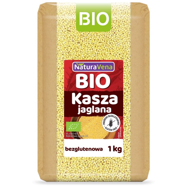 KASZA JAGLANA BEZGLUTENOWA BIO 1 kg - NATURAVENA