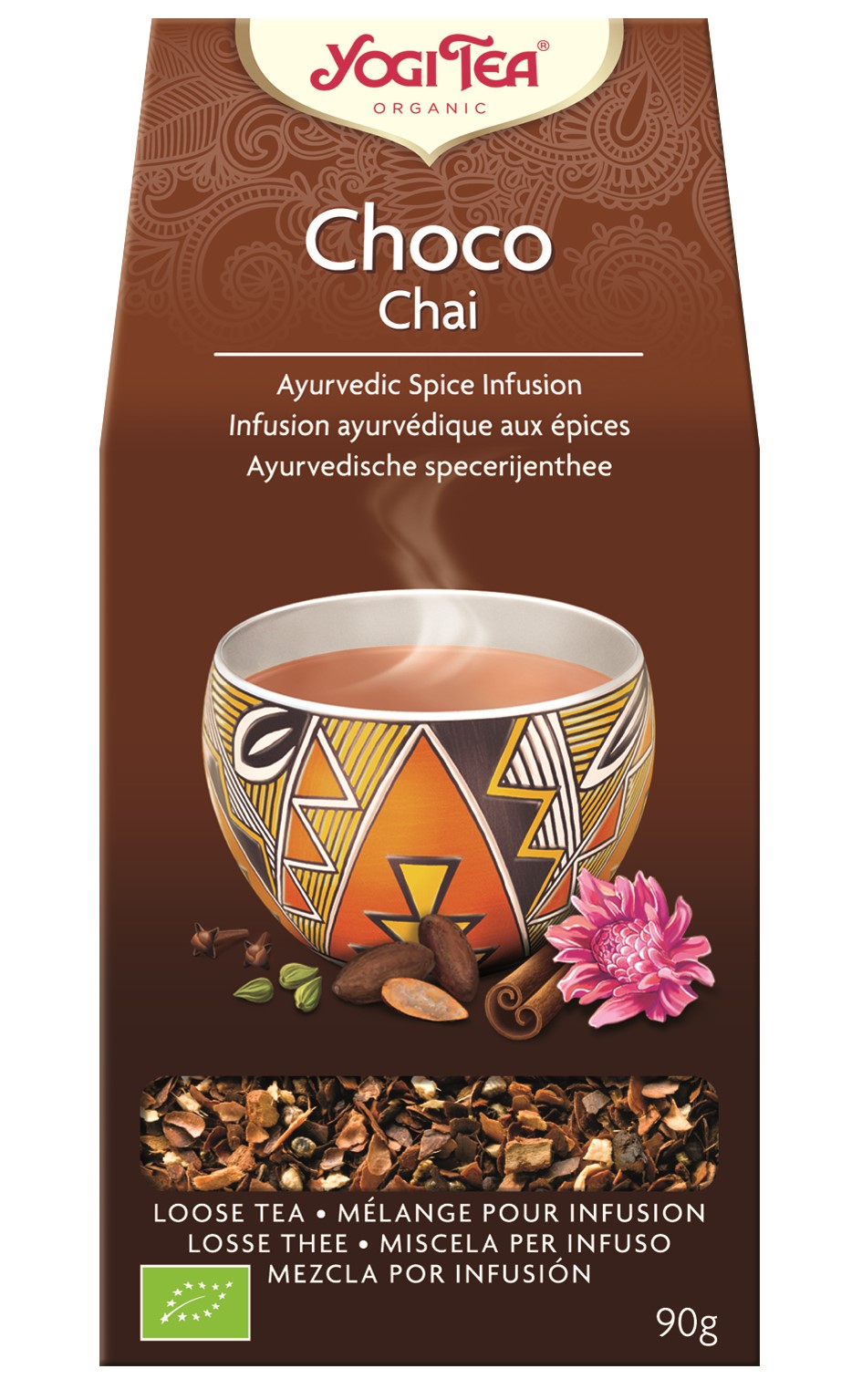 HERBATKA CZEKOLADOWY CHAI (CHOCO CHAI) BIO 90 g - YOGI TEA