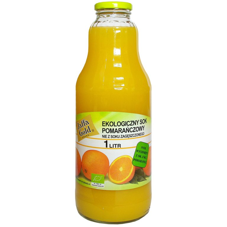 SOK POMARAŃCZOWY NFC BIO 1 L - JAFFA GOLD