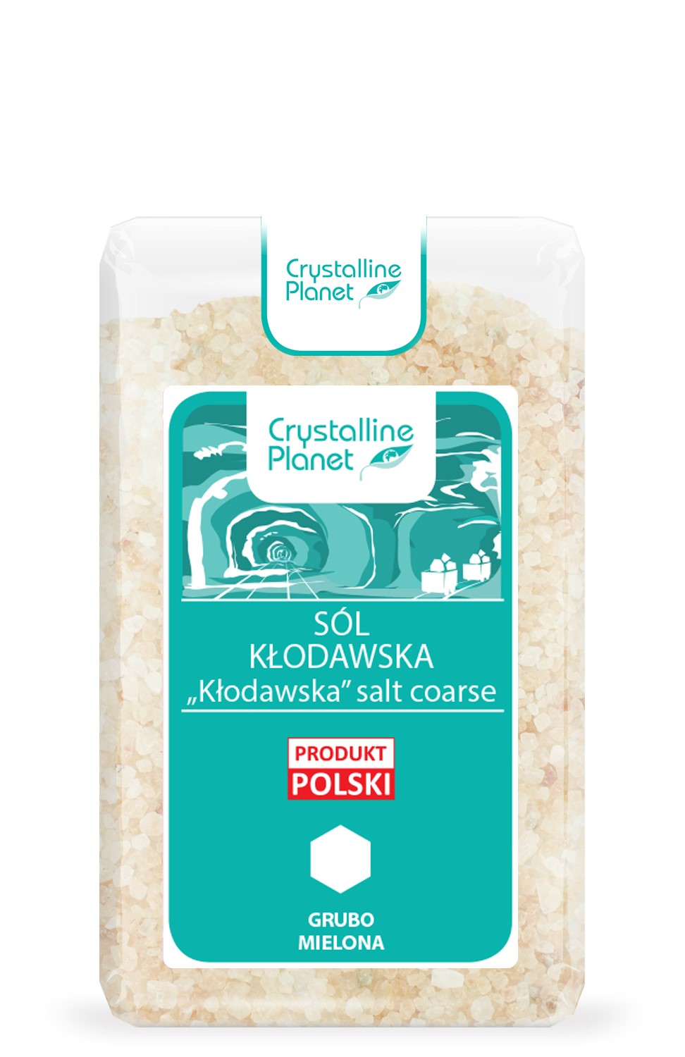 SÓL MORSKA GRUBO MIELONA 600 g - CRYSTALLINE PLANET