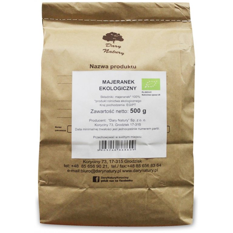 MAJERANEK BIO 500 g - HORECA (DARY NATURY)