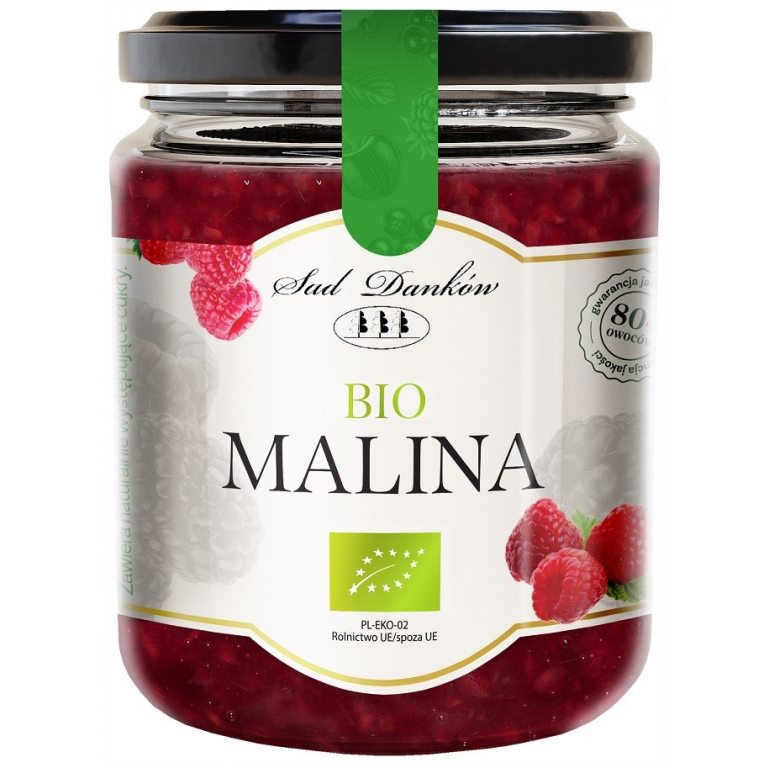 MALINA 80 % BIO 260 g - SAD DANKÓW