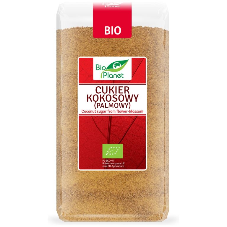 CUKIER KOKOSOWY BIO 500 g - BIO PLANET