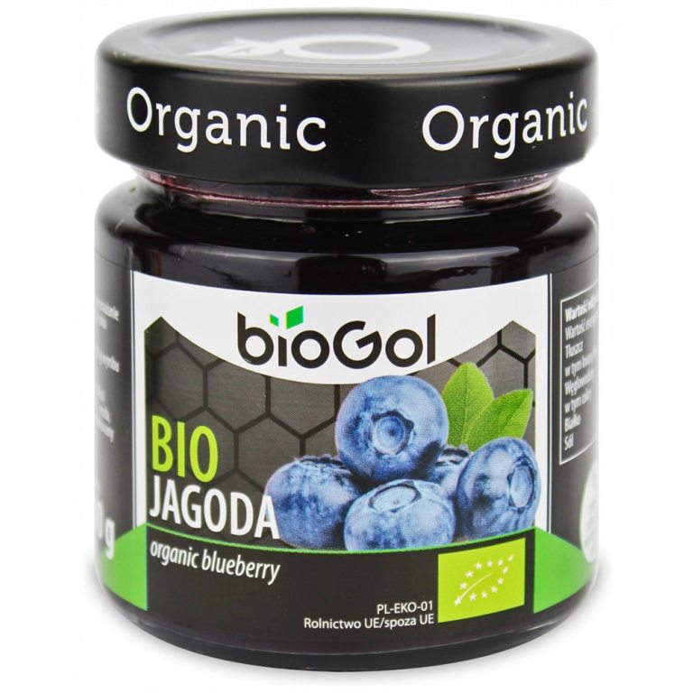 MUS JAGODA BIO 200 g - BIOGOL