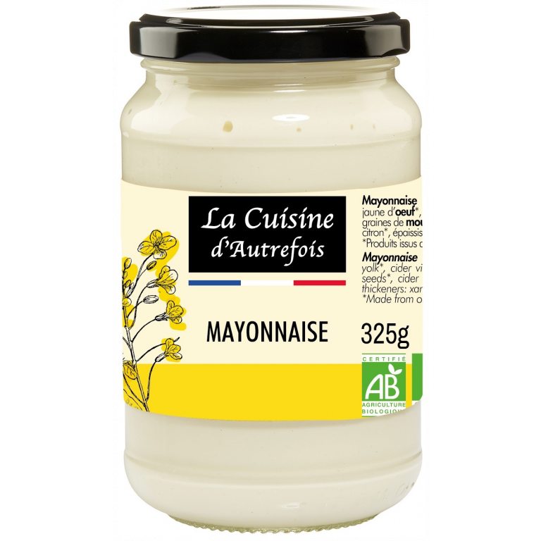 MAJONEZ JAJECZNY BIO 325 g - LA CUISINE D AUTREFOIS