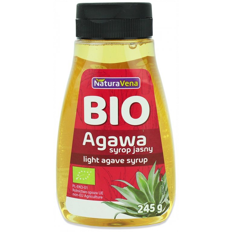 SYROP Z AGAWY JASNY BIO 245 g - NATURAVENA