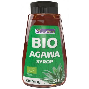 SYROP Z AGAWY CIEMNY BIO 245 g - NATURAVENA