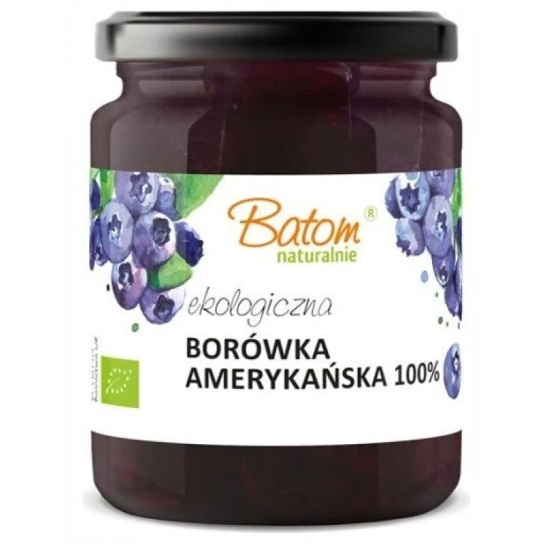 BORÓWKA AMERYKAŃSKA 100 % BIO 240 g - BATOM