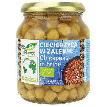 CIECIERZYCA W ZALEWIE BIO 350 g (230 g) (SŁOIK) - BIO PLANET