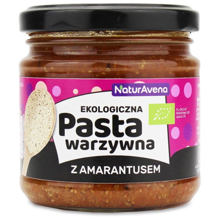 PASTA WARZYWNA Z AMARANTUSEM BIO 185 g - NATURAVENA