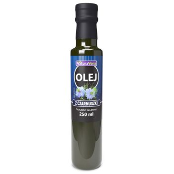 OLEJ Z CZARNUSZKI TŁOCZONY NA ZIMNO 250 ml - NATURAVENA