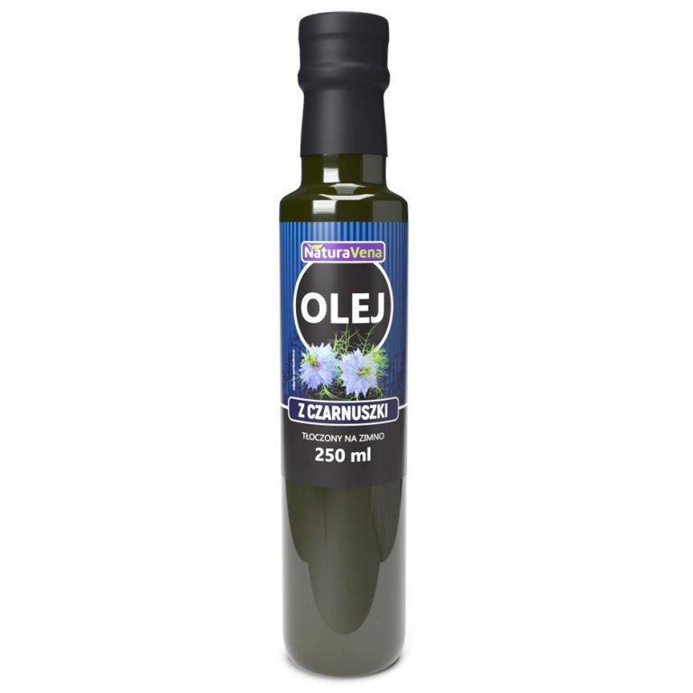 OLEJ Z CZARNUSZKI TŁOCZONY NA ZIMNO 250 ml - NATURAVENA