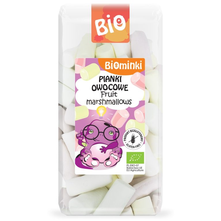 PIANKI OWOCOWE BEZGLUTENOWE BIO 100 g - BIOMINKI