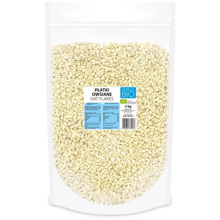 PŁATKI OWSIANE BIO 3 kg - HORECA (BIO PLANET)
