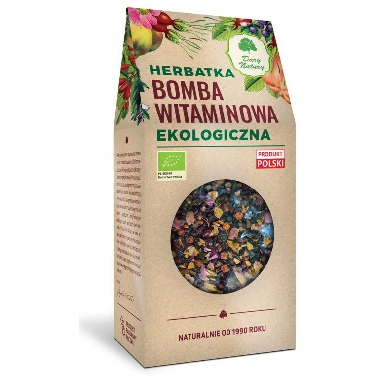 HERBATKA BOMBA WITAMINOWA BIO 200 g - DARY NATURY