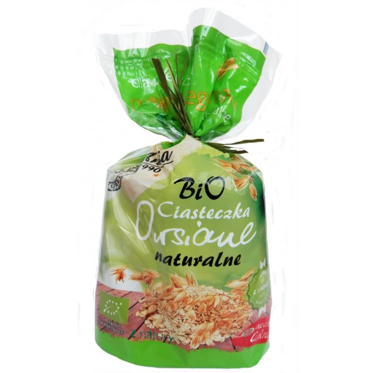 CIASTKA OWSIANE NATURALNE BEZ DODATKU CUKRÓW BIO 150 g - BIO ANIA