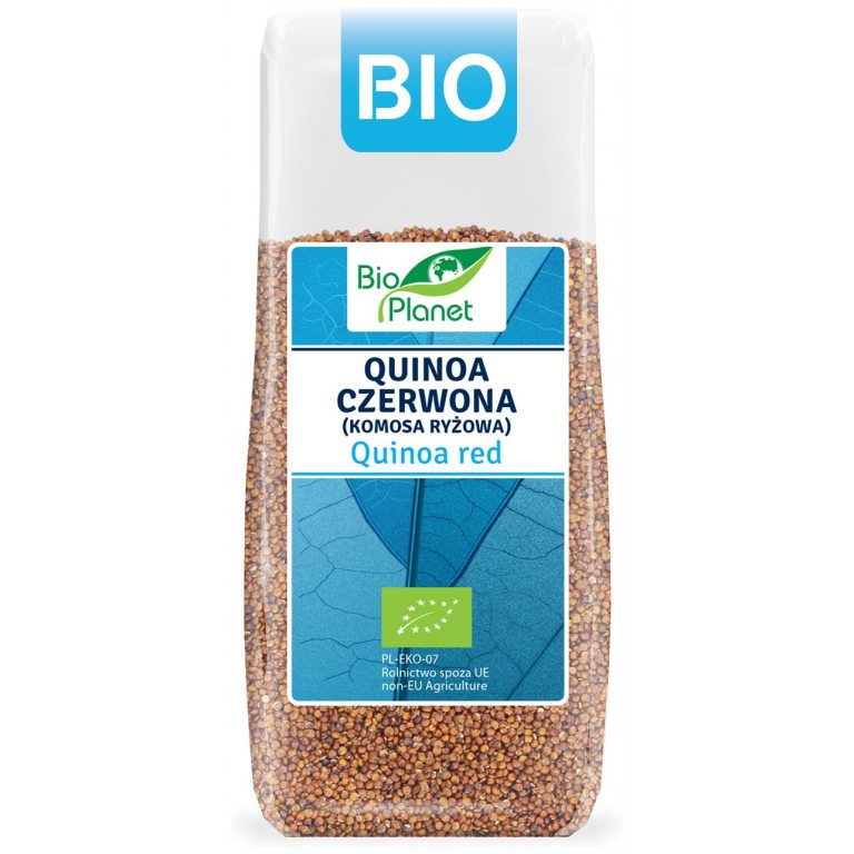 QUINOA CZERWONA (KOMOSA RYŻOWA) BIO 250 g - BIO PLANET