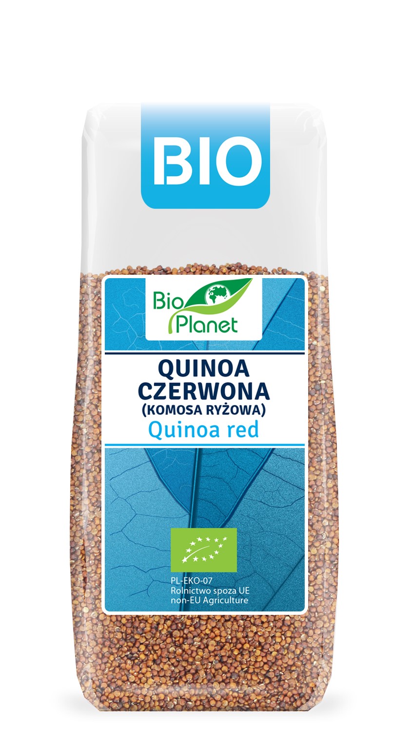 QUINOA CZERWONA (KOMOSA RYŻOWA) BIO 250 g - BIO PLANET