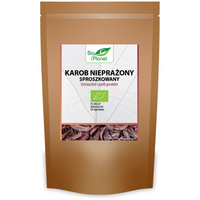 KAROB NIEPRAŻONY SPROSZKOWANY BIO 200 g - BIO PLANET