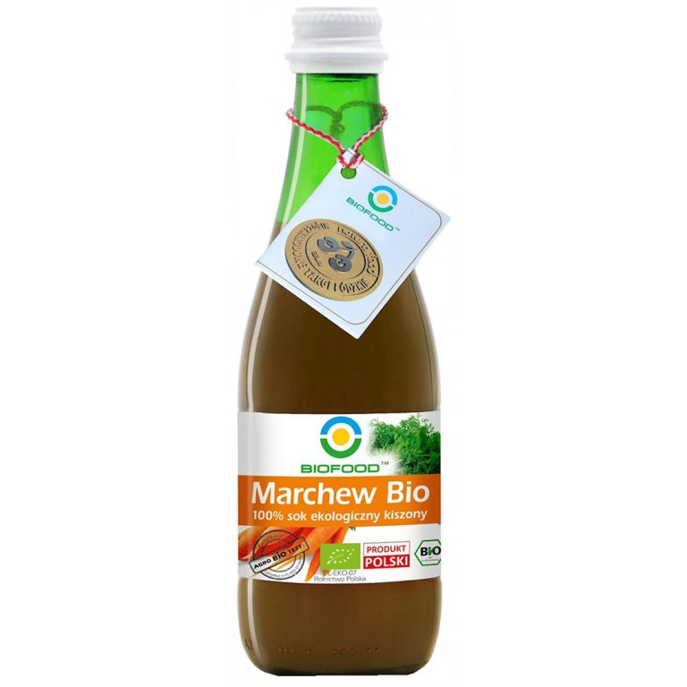 SOK Z MARCHWI KISZONEJ NFC BEZGLUTENOWY BIO 300 ml - BIO FOOD