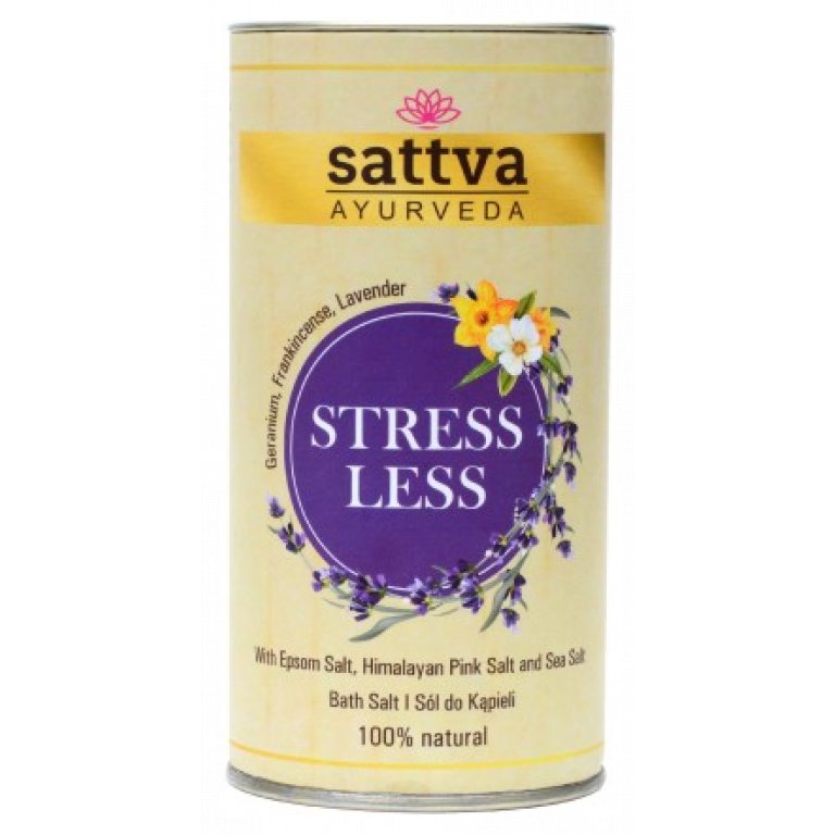 SÓL DO KĄPIELI STRESS LESS 300 g - SATTVA (AYURVEDA)